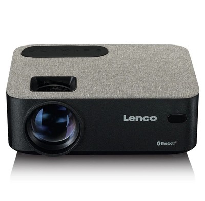 Lenco LPJ-700BKGY Full-HD LCD-Beamer   Heimkino & Gaming in beeindruckender Q...