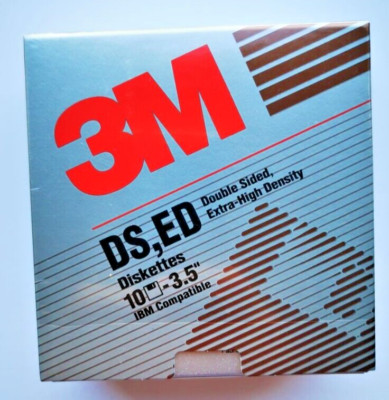 ED Disketten 10x Floppy 3.5  3M, 2,88 MB / 4MB - Neu