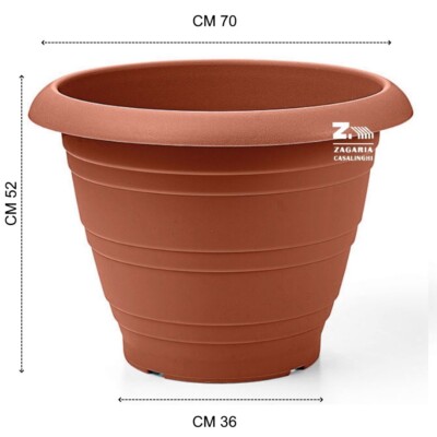 Vaso da fiori in terracotta nera Nala | Maisons du Monde