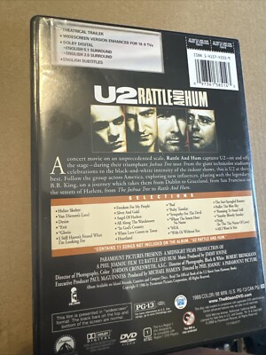 U2 - Rattle and Hum (DVD, 2009, 