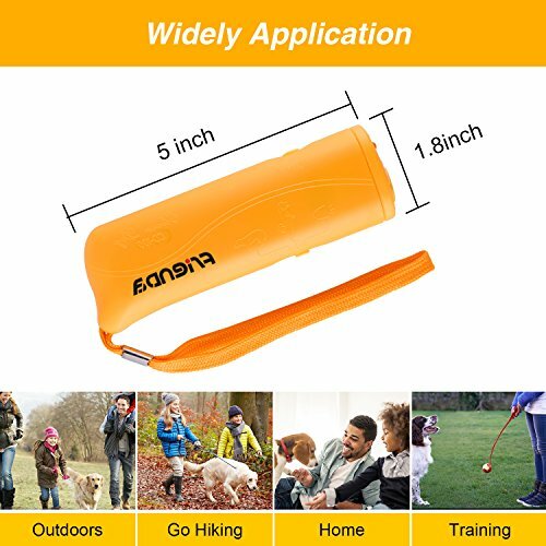 frienda led ultrasonic dog repeller