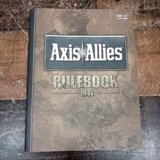 Axis  Allies 1941 Board Game Replacements Parts Pieces Rule Book