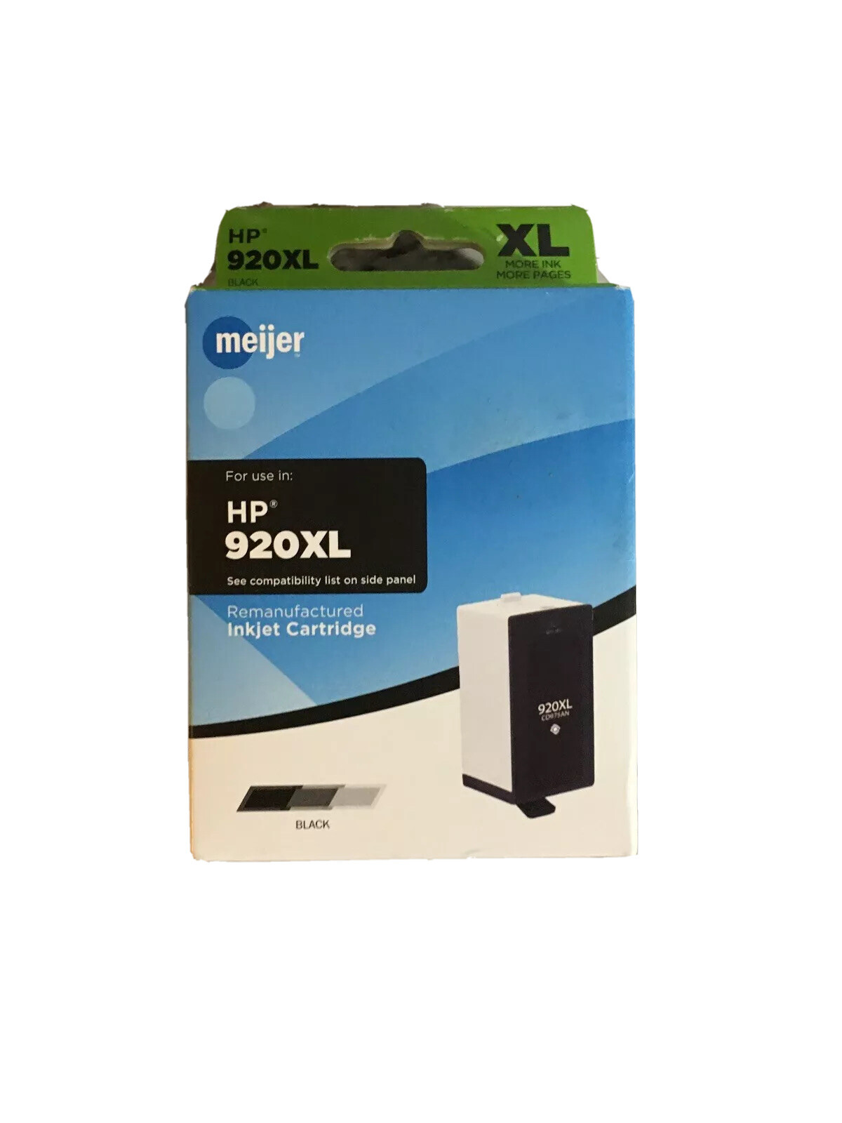Ink Cartridges-HP 920XL -Meijer Brand  Inkjet Cartridges-3 Pack-image