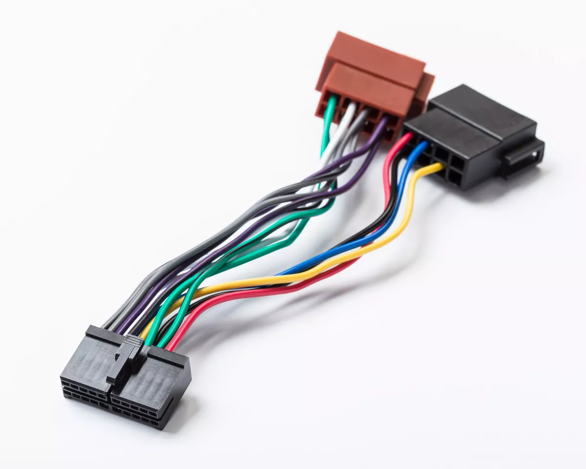 Kompatibel mit AEG ISO DIN Auto Radio Adapter Kabel ISO Stecker Radioadapter