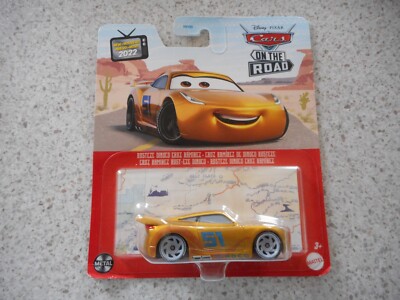 DIE CAST DISNEY PIXAR CARS MOVIE CAR 1:55 RUSTEZE CRUZ RAMIREZ ON THE ROAD