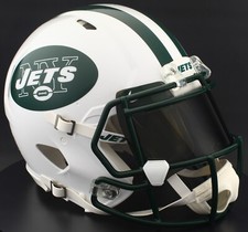 NEW YORK JETS NFL Riddell Speed Full Size AUTHENTIC Football Helmet