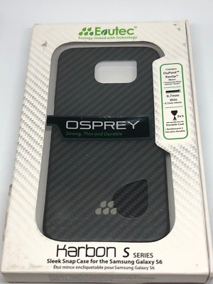 Evutec Karbon S Series Case for Samsung Galaxy S6 - Osprey (Black & Grey)