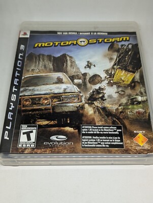 MotorStorm (PS3 PlayStation 3, 2007) Motor Storm Complete NOT FOR RESALE Version