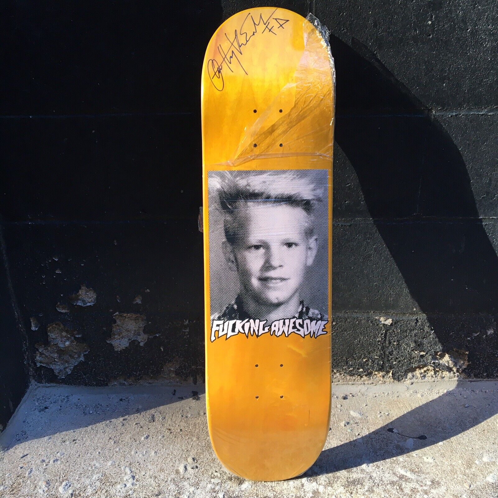 F*CKING AWESOME FUCKINGAWESOME AVE SIGNED DECK SKATEBOARD SUPREME JASON DILL