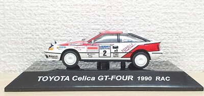1/64 CM's 1990 TOYOTA CELICA GT-FOUR #2 RAC RALLY diecast car