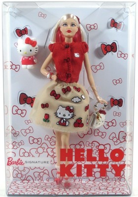 barbie collector hello kitty doll