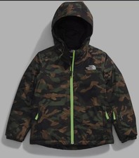 The North Face Little Kids Freedom Insulated Jacket Camouflage Size 6 NWT 120