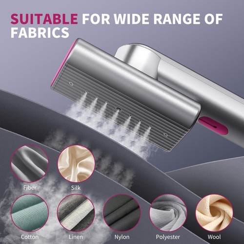 Steamer for Clothes, Portable Home & Travel Handheld Wrinkles Remover for Clo... - Bild 7 von 7