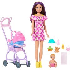 Barbie ''Skipper Babysitters Inc.'' Kinderwagen Spielset