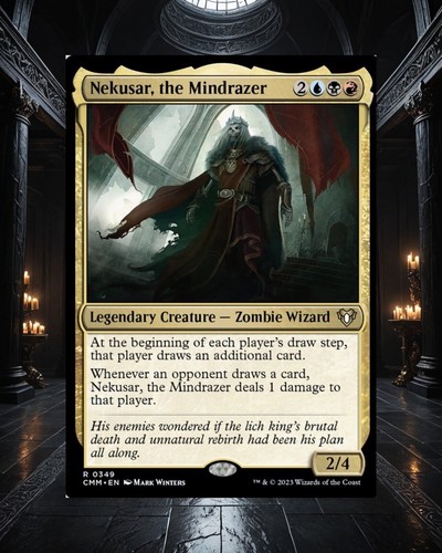 EDH Nekusar Deck - Wheels MTG Magic Commander