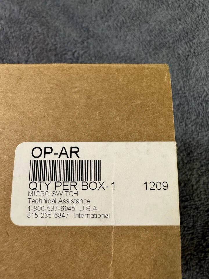 Mikroschalter OP-AR 1209 Mikroschalter - Bild 4 von 4