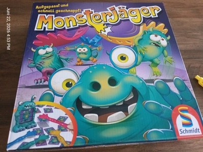 Schmidt Spiele Monsterjäger Aktionsspiel Gesellschaftsspiel Familienspiel