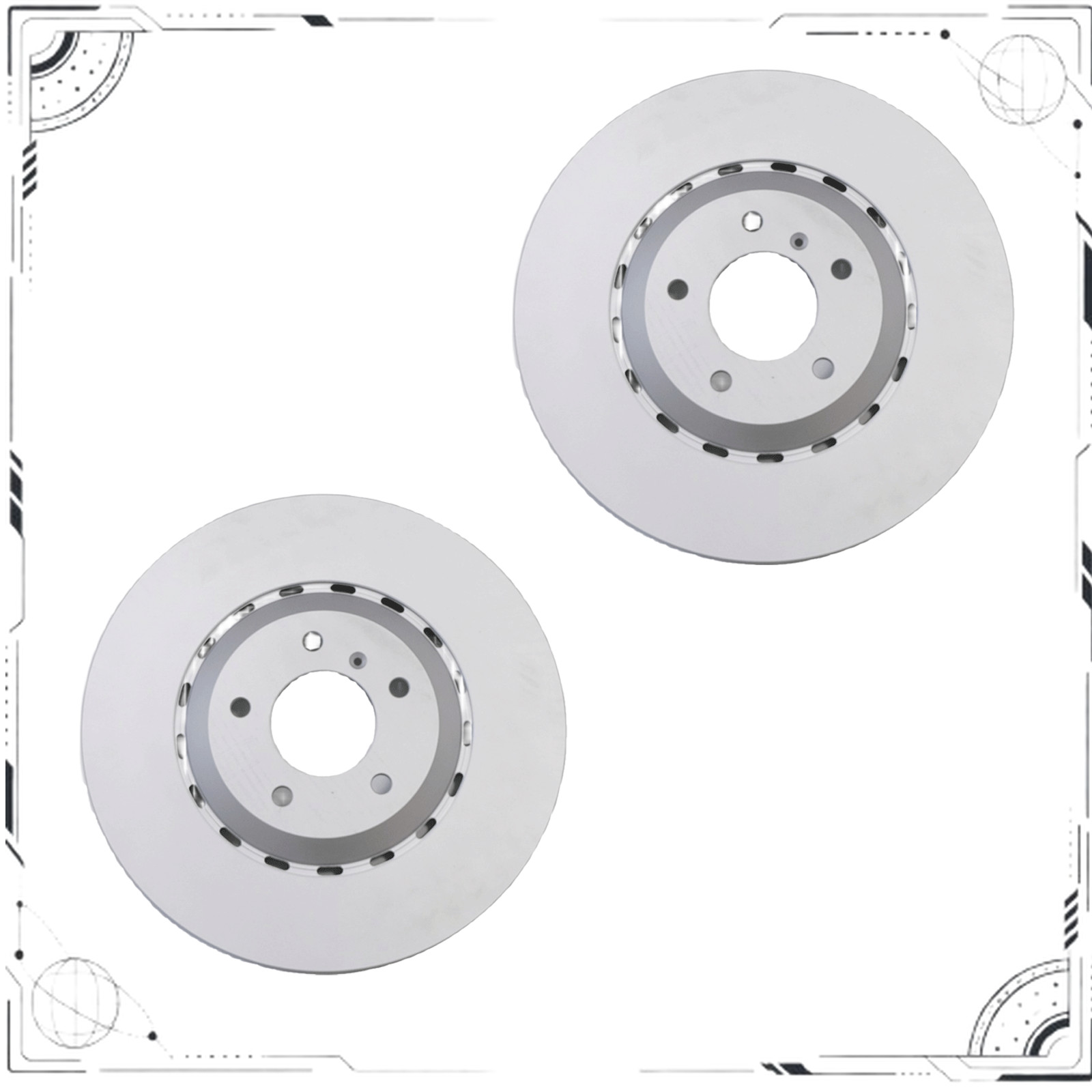 Bentley Bentayga 2016-2023 Rear Brake disc P/N 4M0615601N