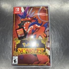 New ListingPokemon Scarlet Nintendo Switch Complete Tested Working