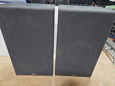 Pair Of KLH 609-8 Stereo Speakers 2 Way 8ohms Tested Made In USA.