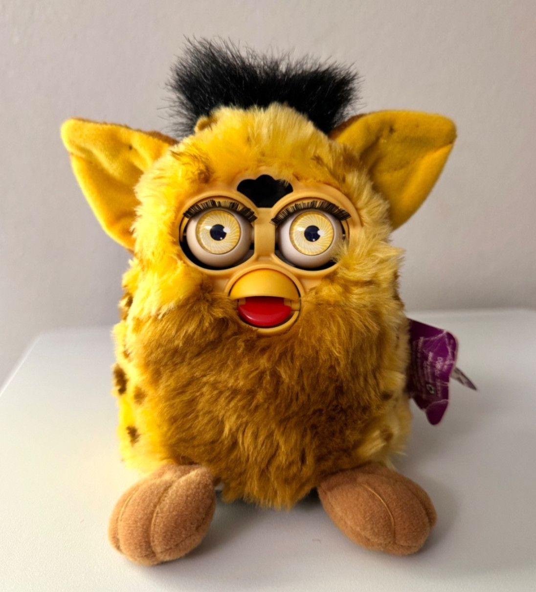 Vintage 1998 “Lizard” Furby Tiger Electronics With Custom Eyes (PARTIALLY WORKS)