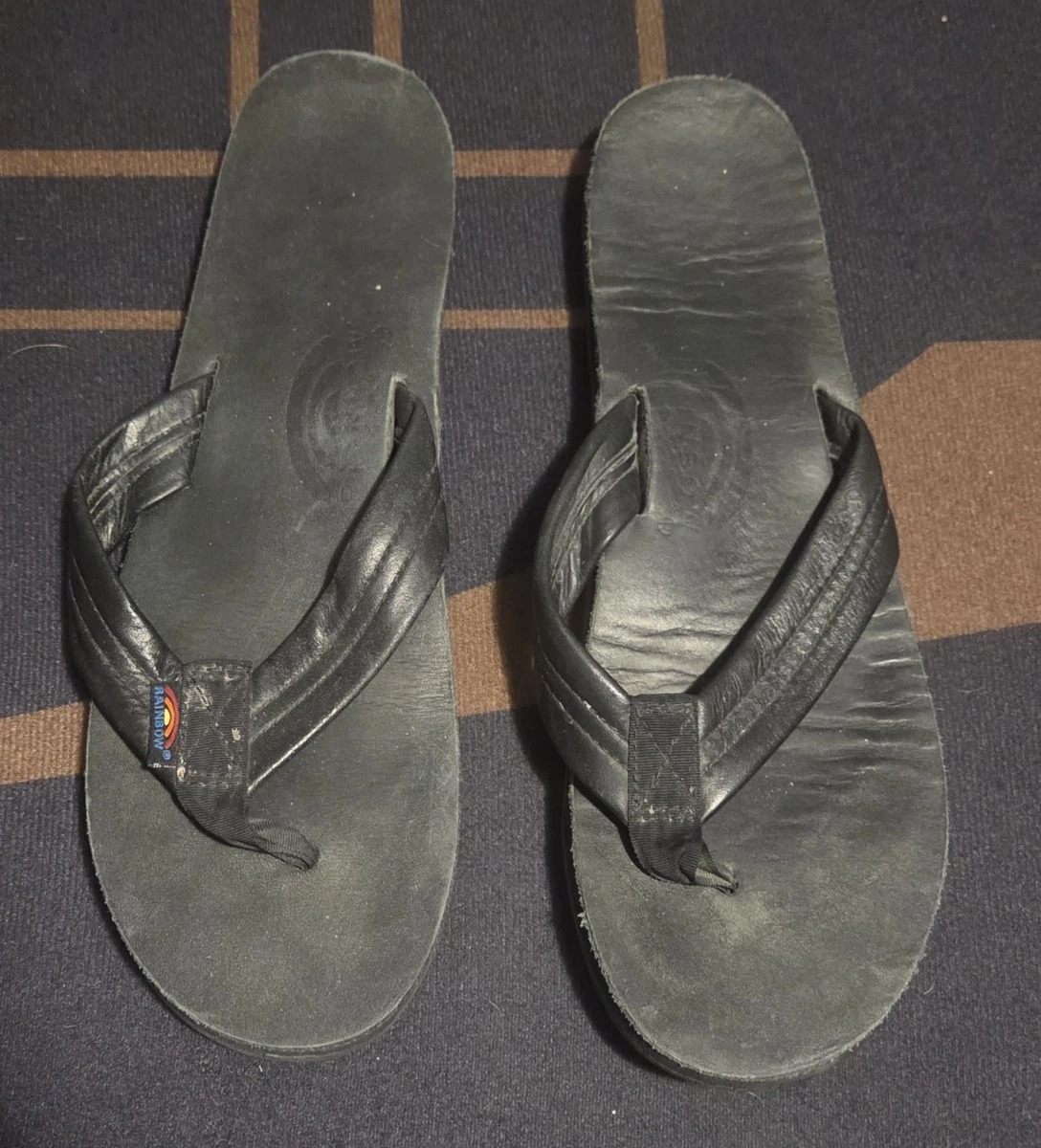 Rainbow Black Sandals for Women for sale | eBay