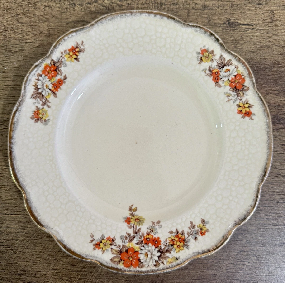 Plat De Service Vintage Meakin SUMMERTIME SOL - 29 X 21,7 Cm - Angleterre - Motif Floral