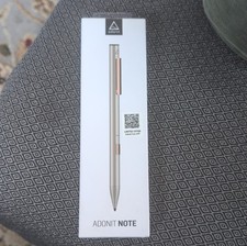 Adonit Note Stylus Gold for Apple iPad Pro 2018 Palm Rejection 12hr Use