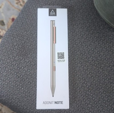 Adonit Note Stylus Gold for Apple iPad Pro 2018+ Palm Rejection 12hr Use