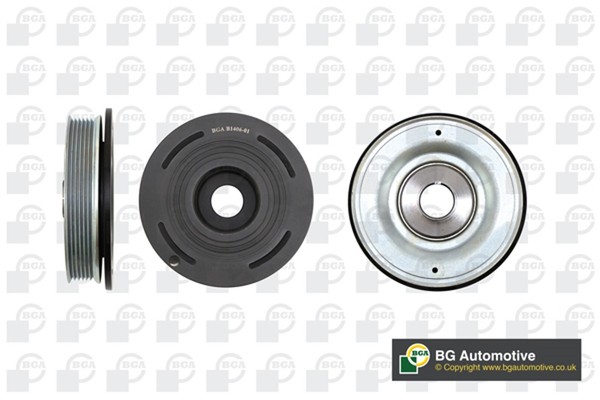 Riemenscheibe Kurbelwelle BGA DP1144 FüR Opel Movano X70 Bus Vivaro X83 DTI UD0-image