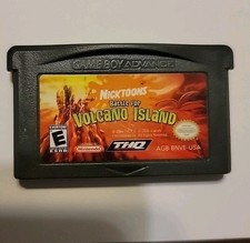 Nicktoons Battle for Volcano Island Nintendo Game Boy Advance Authentic Tested