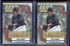 2024 Bowman's Best Paul Skenes - Best Ballers RC - Refractor - 2 Card Lot