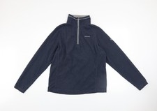 Craghoppers Mens Blue Fleece 1/2 Zip Pullover Sweatshirt M