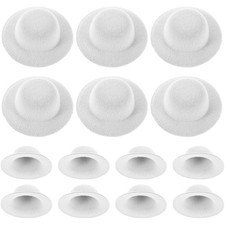 30pcs Snowman Hats for Crafts Mini Top Felt Top Small Hats Craft for Christmas