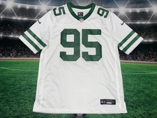 Quinnen Williams New York Jets Nike Engineered Jersey - White Sz Large Used