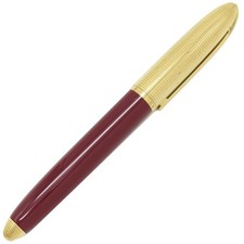 Louis Vuitton Doc Rollerball Pen Bordeaux Red Gold Authentic Collectible