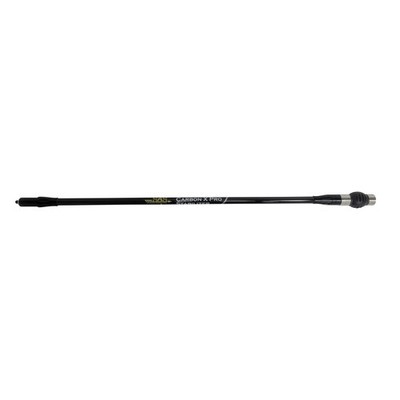 SAS Carbon X Pro Bow Stabilizer Main Bar for Compound Bows with Dampener and ...