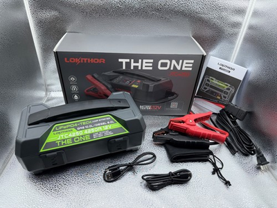#ad #ad LOKITHOR JTC4250 PORTABLE 4250A 12V BATTERY JUMP STARTER TESTER CHARGER $169.87