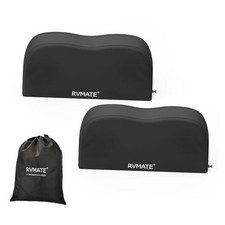 RVMATE RV Tire Covers - Dual Axle Wheel Cover 2 Pack Fits 30"-33" 2 PCS BLACK
