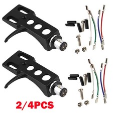 2/4x per Technics 1200 1210 MK2 unità cartuccia stilo phono guscio testa giradischi