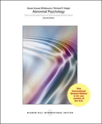 Abnormal Psychology:Clinical Perspective 7/e