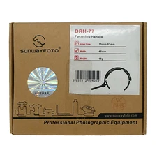 SunwayFoto DRH-77 Focusing Handle 46mm for 75–83mm Lens DSLR Video Camera Rig