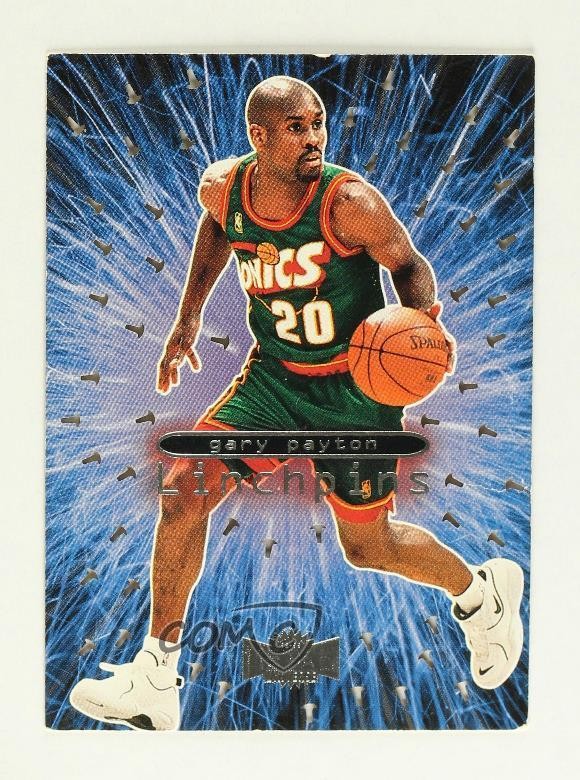 1998-99 Metal Universe Linchpins Gary Payton #9LP HOF 0q3p