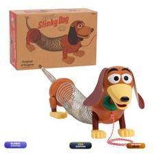 Slinky 03250 Retro Dog Pull Toy Original Walking Spring Toy Just Play