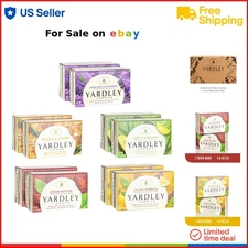 Soap Bath Bar Bundle 10 Bars Moisturizing Natural Scented for Adult Skin Care