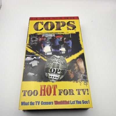 #ad Fox COPS: Too Hot for TV VHS 1996 NR NTSC Special Edition Action $7.00