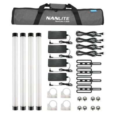 Nanlite PavoTube II 15XR RGB LED Pixel Tube Light (2', 4-Light Kit)