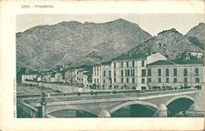 du505 cartolina sora panorama provincia di frosinone