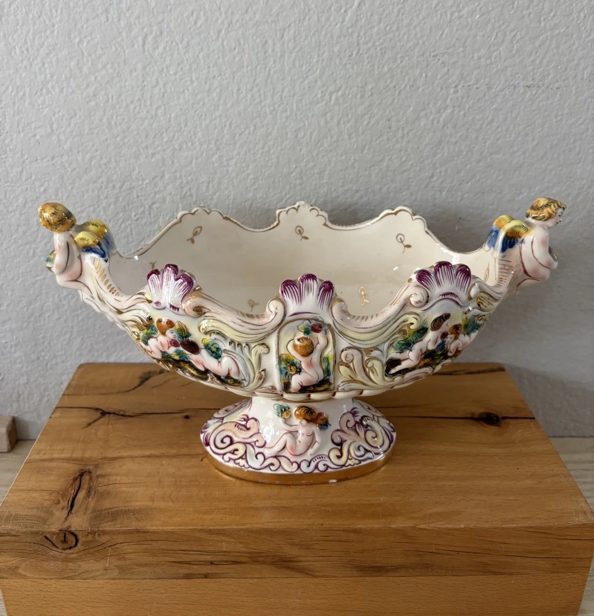 Capodimonte Angel In Italian Art Pottery for sale | eBay