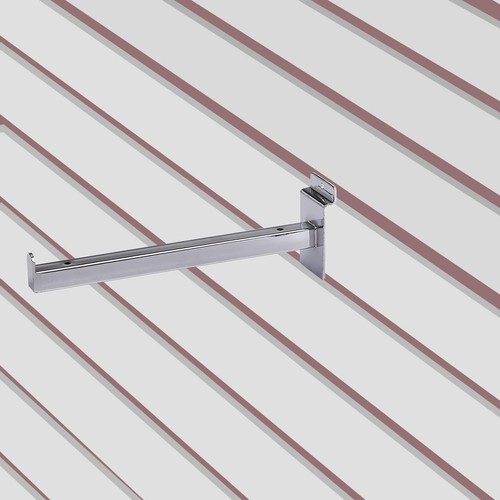 10 PCS 10 Inch Slatwall Hooks, Heavy Duty Slat Wall Shelf Brackets, Slat Wall... - Picture 8 of 8